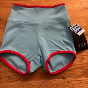 Five the Label Blue/Red Shorts